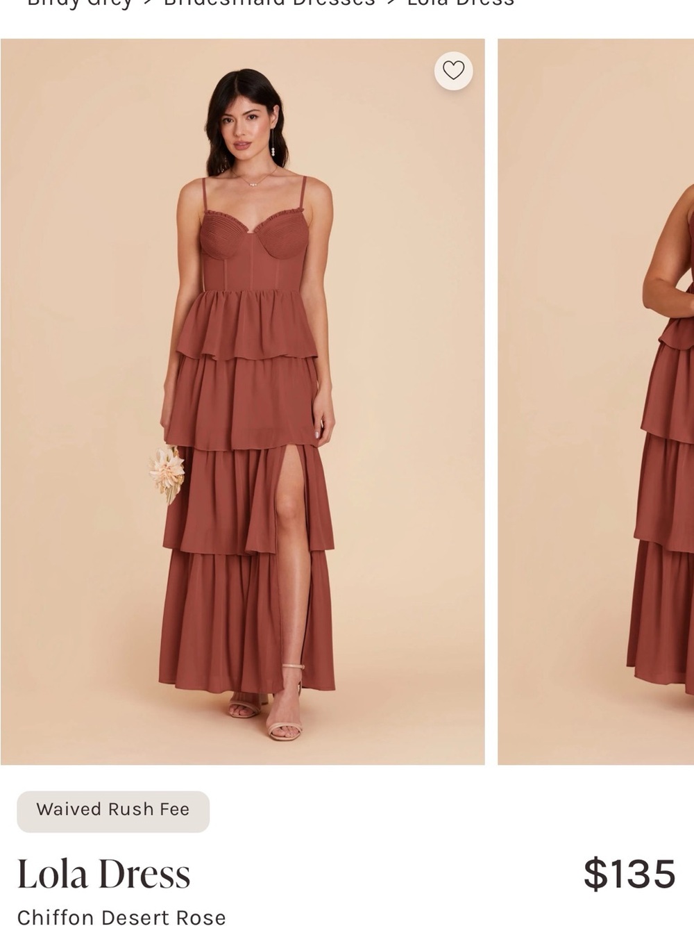 Birdy Grey Lola Tiered Maxi Dress — Desert Rose